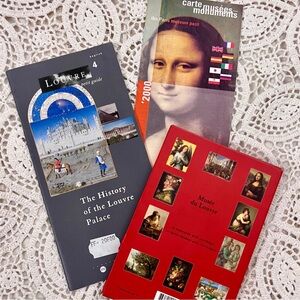 Louve museum ephemera + cards